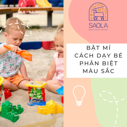 Bật mí cách dạy bé phân biệt màu sắc
