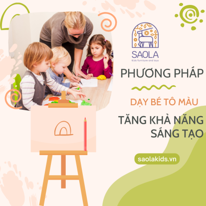 Phương pháp dạy bé tô màu tăng khả năng sáng tạo