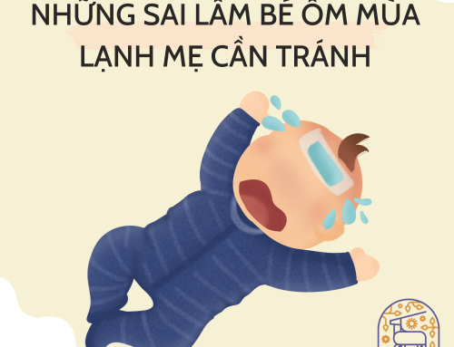 Những sai lầm bé ốm mùa lạnh mà mẹ cần tránh