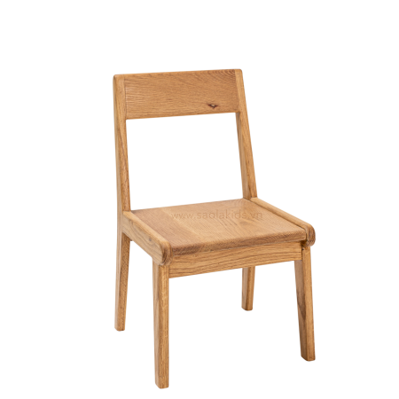 Ghế gỗ sồi cho bé