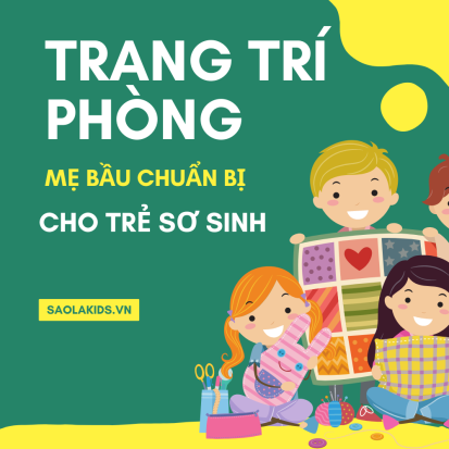 Trang trí phòng mẹ bầu chuẩn bị cho con